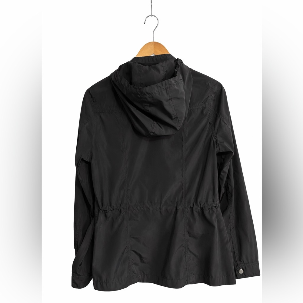 Hollister Utility Jacket Black Hooded - Picture 3 of 7